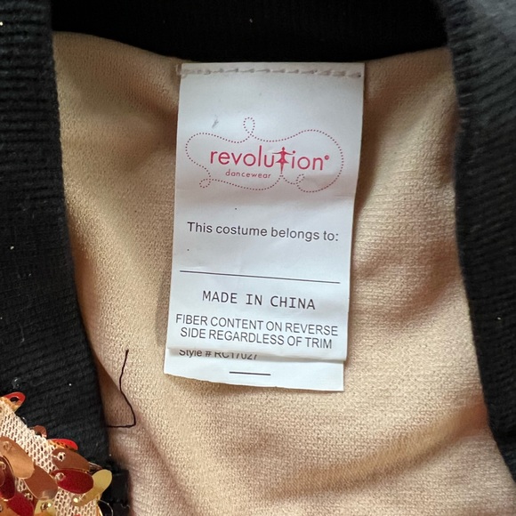 Revolution Dancewear “Shake it Off” Costume Style #RC17027 - Picture 13 of 14